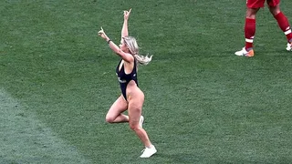 Mujer que invadió la final de la Champions intentó repetir acción en Copa América y fue detenida