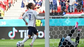 Griezmann fue al rescate de Francia en igualdad ante Hungría en el Puskas Arena
