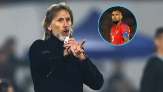 “Fue duro”: Gareca recuerda su conflicto con Arturo Vidal en La Roja