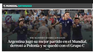 “La noche que el equipo rescató a Messi”: La reacción de la prensa argentina tras el pase a octavos