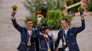 Suecia logró el oro en una intensa final de salto ecuestre por equipos