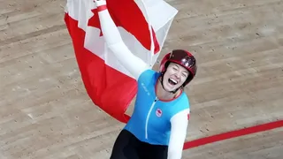 Kelsey Mitchell se adjudicó el oro en el sprint femenino del ciclismo de pista en Tokio 2020