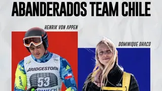 Dominque Ohaco y Henrik Von Appen serán los abanderados del Team Chile en Beijing 2022