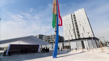 La inauguración de la Villa Panamericana Santiago 2023 en la comuna de Cerrillos