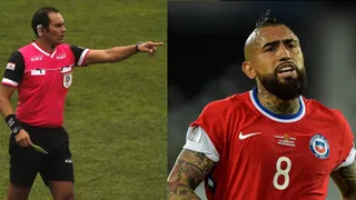El enfurecido reclamo de Arturo Vidal tras caída de Rodelindo Román: “Este árbitro nos robó hoy”