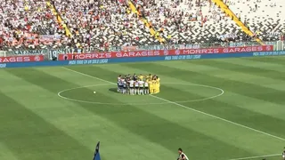 Colo Colo y U. de Concepción hicieron un minuto de silencio no autorizado por Camilo Catrillanca