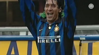 Inter de Milán recordó un aniquilador hat-trick de Iván Zamorano