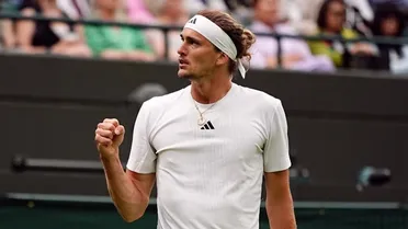 Alexander Zverev no tuvo problemas y clasificó a la tercera ronda de Wimbledon
