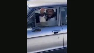 “La nave”: El auto con el que Matías Catalán atrajo la atención en Argentina