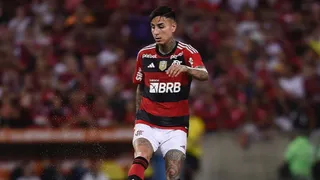 Flamengo de Erick Pulgar firmó tenso empate en el clásico carioca ante Fluminense