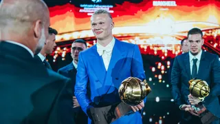 Erling Haaland fue el mejor del 2023 en los Globe Soccer Awards
