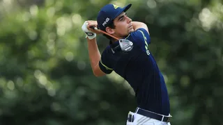 Joaquín Niemann tuvo una notable jornada y rozó la gloria en el RBC Heritage del PGA Tour