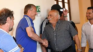 Carlos Heller agradeció al alcalde de La Serena por recibir al plantel de Universidad de Chile