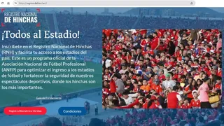 ¿Qué debes hacer para inscribirte en el Registro Nacional de Hinchas?