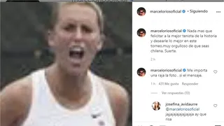 En su particular estilo: La curiosa publicación de Marcelo Ríos en apoyo a Alexa Guarachi