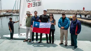 Clemente Seguel celebró su clasificación a Tokio 2020 acompañado de la ministra del Deporte