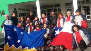 El tatumbol llegó a animar el fin de semana magallánico