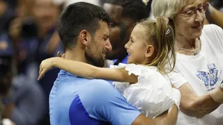 El tierno festejo de Novak Djokovic con su hija tras ganar el US Open