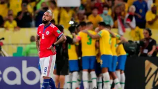 Las emotivas lágrimas de Arturo Vidal tras la derrota de Chile en Río de Jainero