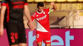 Mónaco con Guillermo Maripán goleó a Clermont en la Ligue 1