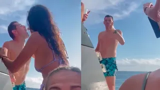 Iker Casillas se coló a una encendida fiesta en barco