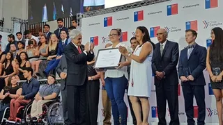 María Fernanda Valdés recibió el Premio Nacional del Deporte 2017