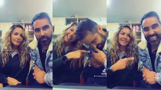 El romántico cuestionario que respondieron Claudio Bravo y Carla Pardo