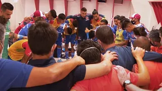 La emotiva arenga de Ronnie Fernández en la U