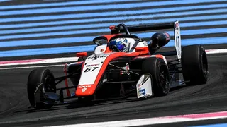 Nicolás Pino rescató un séptimo lugar en ingrata fecha de la Eurofórmula