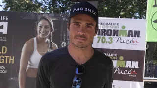 Multicampeón Javier Gómez Noya: Pucón tiene un entorno único, estoy muy feliz