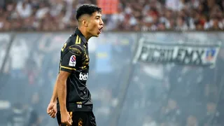 Benjamín Chandía vivió su estreno goleador en Primera ante Colo Colo en el Monumental
