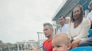 Esposa de Nicolás Jarry compartió tiernas postales con su hijo Juanito