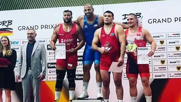 Yasmani Acosta ganó medalla de oro en el Grand Prix de Lucha de Alemania