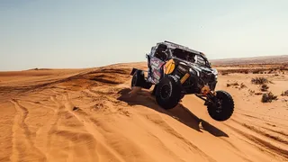 “Chaleco” López fue héroe este domingo en el Dakar y su premio fue el triunfo en la séptima etapa