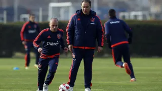 Universidad de Chile presentó a Renato González, Leonardo Valencia y Patricio Rubio