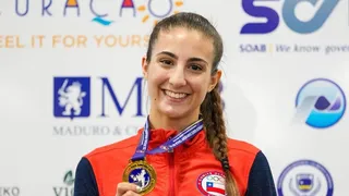 Valentina Toro se coronó campeona en el Panamericano de Karate en Curazao