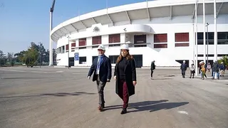 Ministerio del Deporte presentó un registro con los trabajos del Estadio Nacional