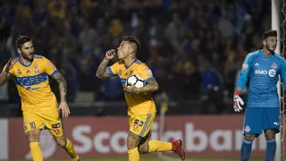 El gol de Eduardo Vargas en la victoria de Tigres sobre Toronto FC en la Concachampions