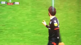 El gol anulado a Ben Brereton ante Wigan por una milimétrica posición de adelanto