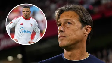 Matías Almeyda “le prestó ropa” a Alexis Sánchez tras ceder un penal clave en la derrota del Sevilla