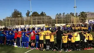 Claudio Bravo celebró “Círculo de Honor” entre escuelas de fútbol El Uno y de la U