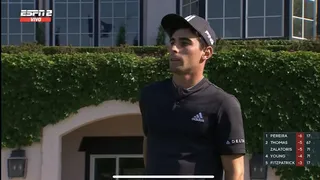 Así vivió Joaquín Niemann el cometido de “Mito” Pereira en el desenlace del PGA Championship