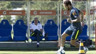 El retorno de Neymar a las prácticas con balón
