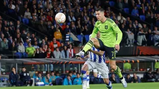 La genial asistencia de Cristiano Ronaldo para el gol de Garnacho en triunfo de Manchester United sobre Real Sociedad