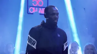 Usain Bolt animó una notable batalla de rap en Inglaterra