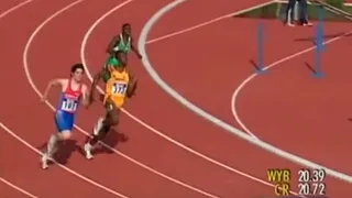 El día en que el futuro subsecretario de Deportes corrió con Usain Bolt