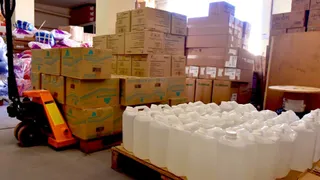 Lautaro Martínez volvió a donar insumos para hospitales de su natal Bahía Blanca