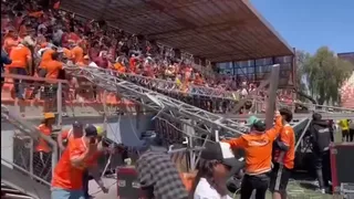 Joven aplastada por una pantalla en estadio de Calama quedó parapléjica: “Me arruinaron la vida”