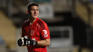 La alegría de Martín Parra tras la clasificación de la U a semifinales en la Copa Chile