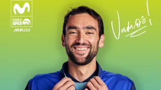 Exnúmero tres del mundo Marin Cilic fue confirmado para el Chile Open